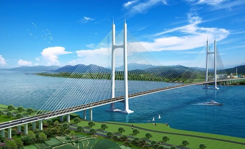橋梁交通|低碳節能|廣東第一斜拉橋江順大橋